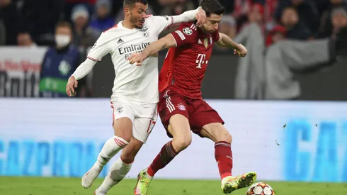 Bayern e Benfica jogaram na fase de grupos da Liga dos Campeões em 2021-22 (Foto: Alexander Hassenstein/Getty Images)