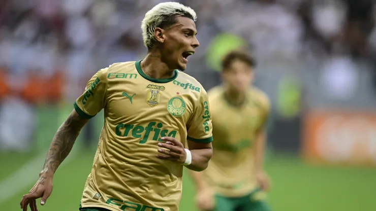 Richard Ríos em partida contra o Vasco da Gama