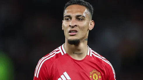 Antony, do Manchester United. Rúben Amorim pode pedir substituto do jogador brasileiro. Foto: IMAGO / News Images