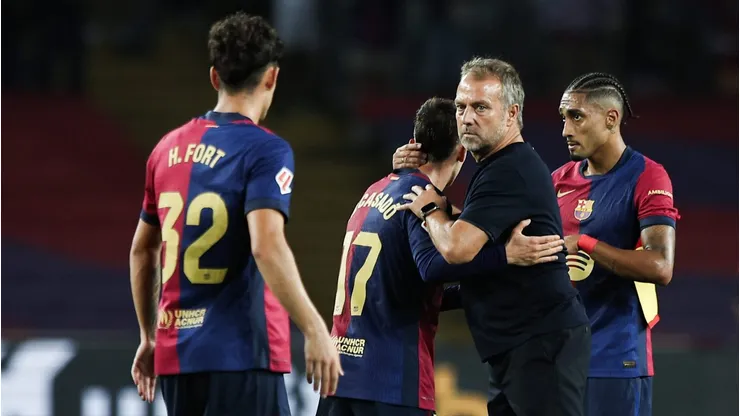 Marc Casado, jovem volante do Barcelona, atrai interesse de clubes da Premier League, incluindo Manchester United, Liverpool e Newcastle. (Foto: IMAGO / NurPhoto)