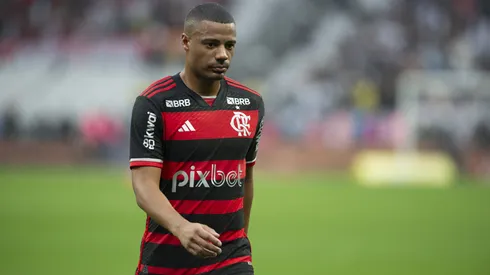 Nicolás De La Cruz em partida pelo Flamengo