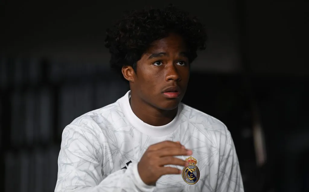 Endrick está sem espaço na Espanha. (Photo by Denis Doyle/Getty Images)