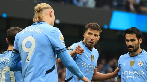 Manchester City poderá ter a ausência de Dias e Stones na Champions.