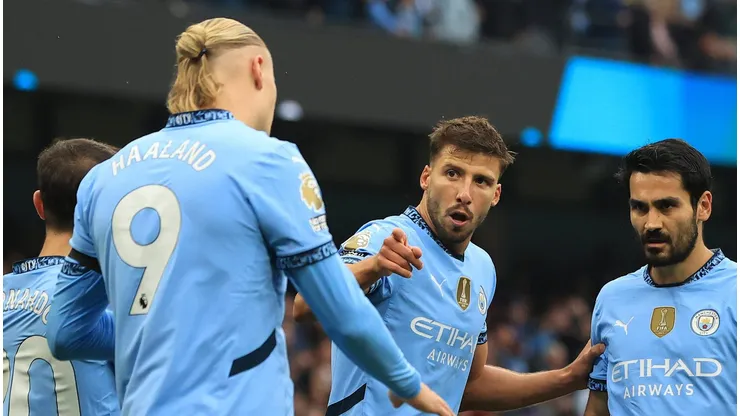 Manchester City poderá ter a ausência de Dias e Stones na Champions.
