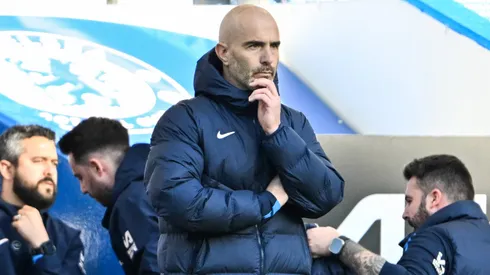 Enzo Maresca em partida contra o Newcastle