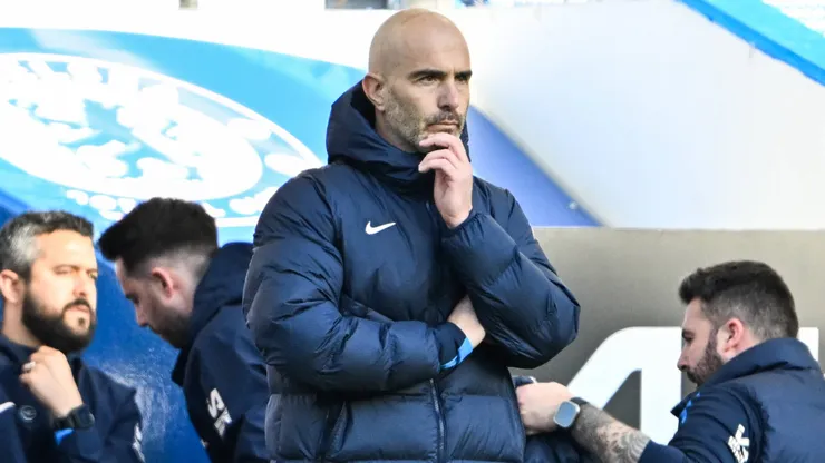 Enzo Maresca em partida contra o Newcastle
