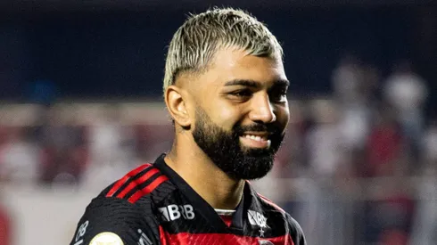 Gabigol, com contrato até dezembro, enfrenta incertezas sobre seu futuro no Flamengo. (Foto: IMAGO / Fotoarena)