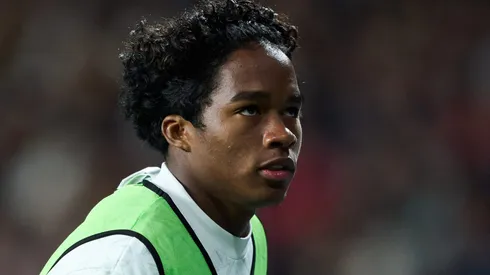 Endrick tem forte conversa com Ancelotti no Real Madrid e faz desabafo Estou muito... (Photo by Juan Manuel Serrano Arce/Getty Images)