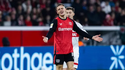 Florian Wirtz em partida do Bayer Leverkusen