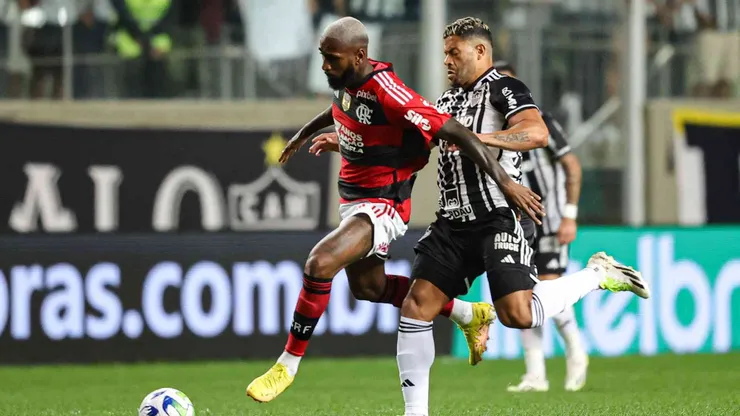 Gerson e Hulk são destaques de Flamengo e Atlético-MG na Copa do Brasil
