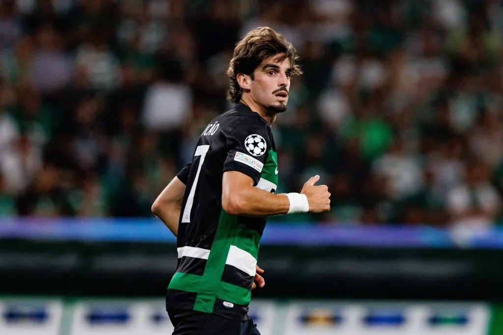 Atacante Trincão, do Sporting, que trabalhava com Rúben Amorim. foto: IMAGO / ZUMA Press Wire