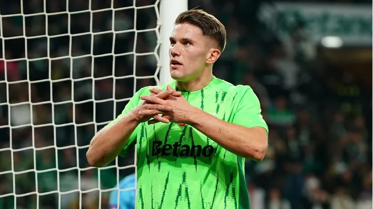 Gyokeres é o melhor camisa 9 da Europa neste momento. Foto: Gualter Fatia/Getty Images