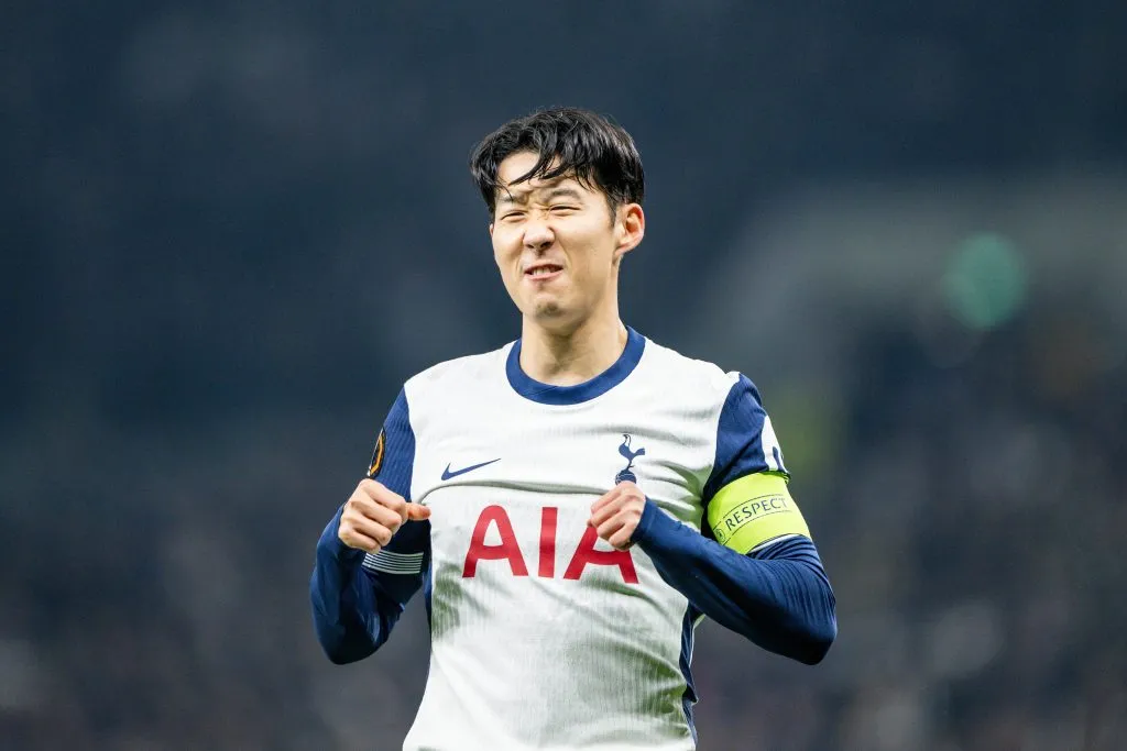 Heung-Min Son virou um alvo viável para o Manchester United, segundo portal. Foto: IMAGO /&nbsp;Gonzales Photo
