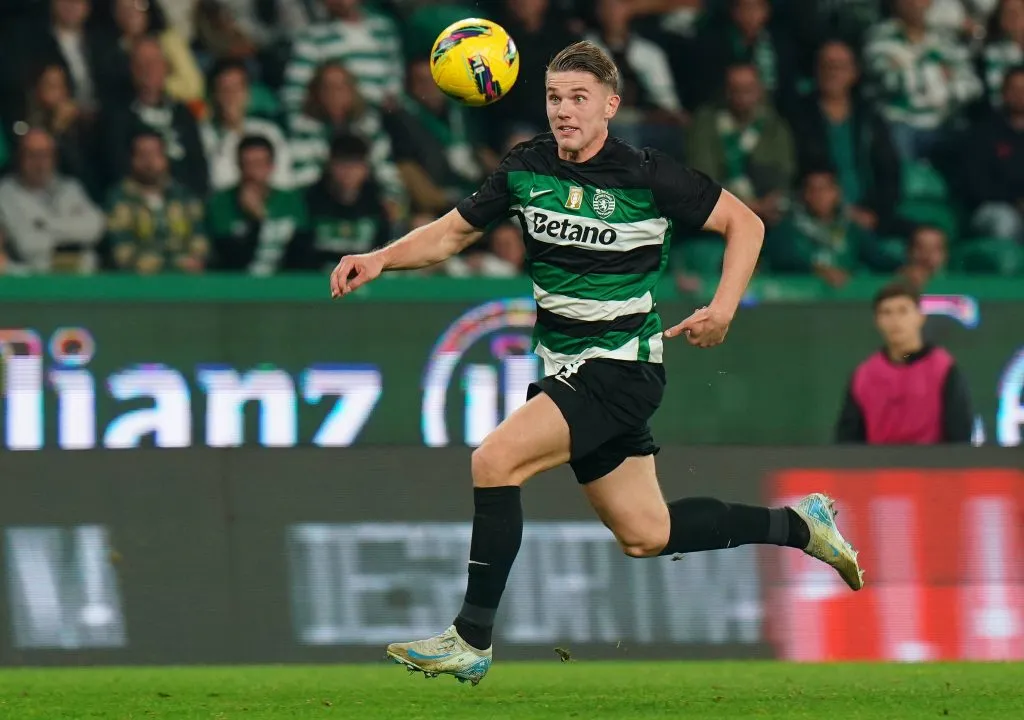 Gyokeres com a camisa do Sporting. Foto: IMAGO / Bildbyran.