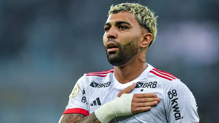 Gabigol não vai ficar no Flamengo em 2025, e Flamengo mira outro atacante. foto: Thiago Ribeiro/AGIF