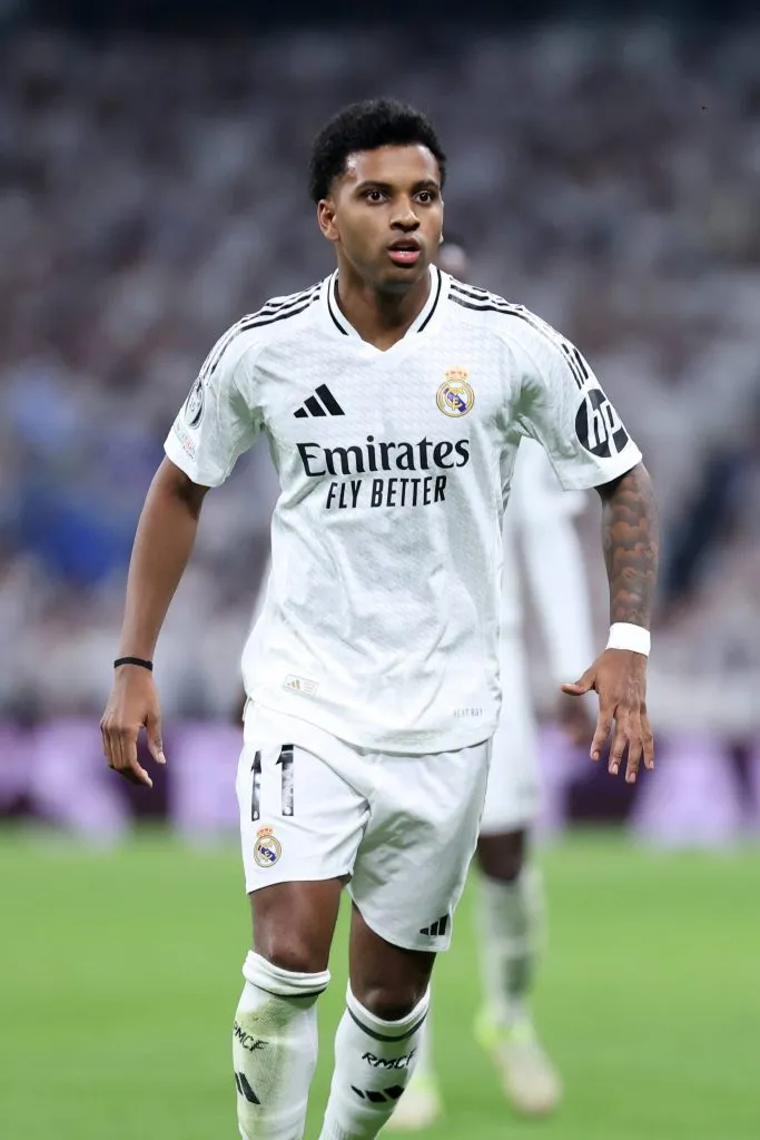 Rodrygo, do Real Madrid, é alvo do Manchester City. Foto: IMAGO / Buzzi