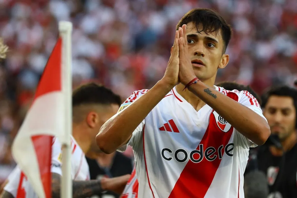 Pablo Solari não deve ficar no River Plate em 2025. foto: IMAGO /&nbsp;PHOTOxPHOTO