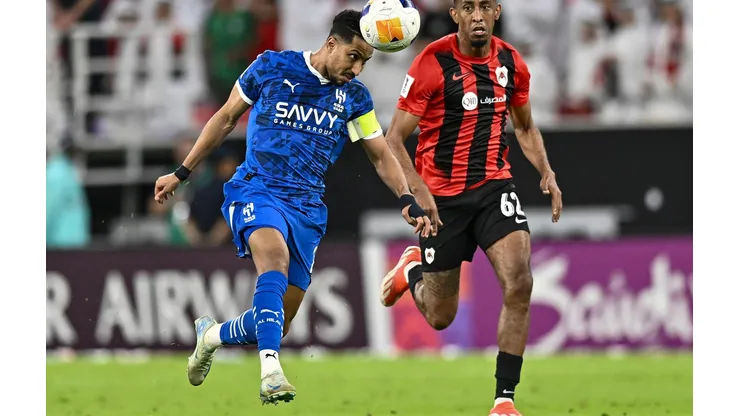 Salem Al Dawsari em ação pelo Al Hilal, no dia 17 de setembro de 2024. (Xinhua / Alamy Stock Photo)