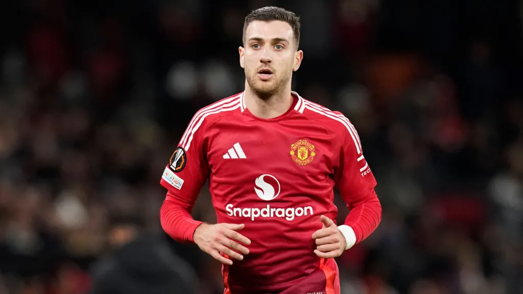 Diogo Dalot em partida pelo Manchester United (Foto: IMAGO / Sportimage)