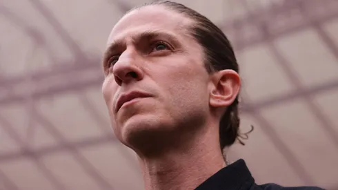 Filipe Luís, técnico do Flamengo em campo – (Photo by Wagner Meier/Getty Images)