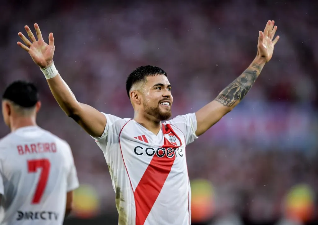 Paulo Díaz em campo pelo River Plate (Photo by Marcelo Endelli/Getty Images)