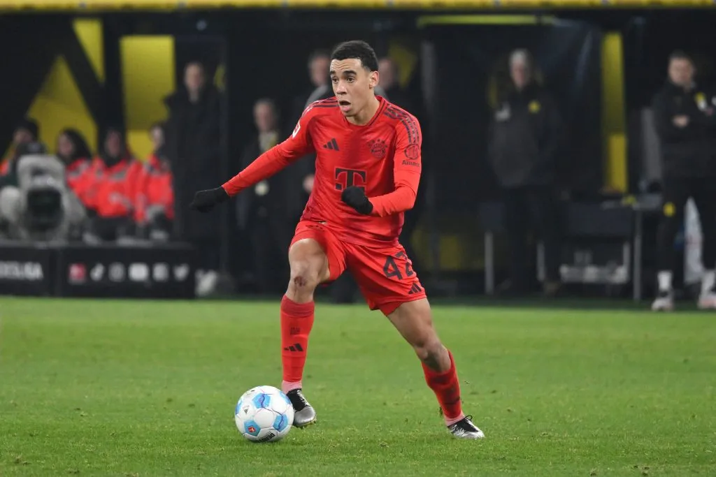 Jamal Musiala em ação pela Bundesliga. Foto: IMAGO / Equipe 2.