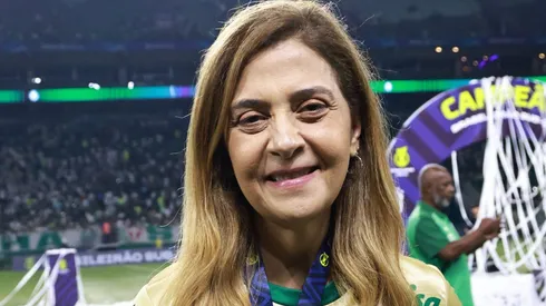 Leila Pereira, presidente do Palmeiras.