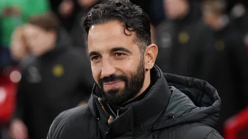 Ruben Amorim, técnico do Manchester United. foto: IMAGO / Sportimage