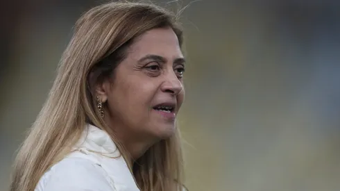 Leila Pereira, presidente do Palmeiras – (Photo by Wagner Meier/Getty Images)