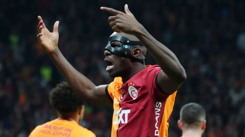 Osimhen em partida pelo Galatasaray (Foto: IMAGO / Seskim Photo TR)