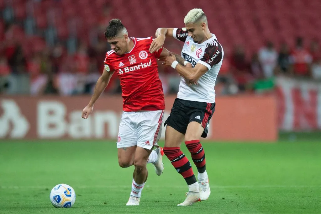 Carlos Palacios ainda nos tempos de Internacional. Foto: IMAGO / Ação Plus.