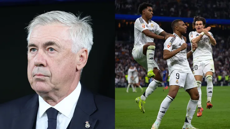 Ancelotti pode perder jogador no Real Madrid para time da Premier League. Foto: IMAGO / Buzzi e Foto: IMAGO / SOPA Images