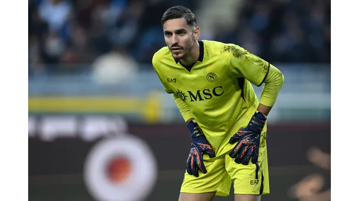 Alex Meret, goleiro do Napoli não vai atuar pelo United - Foto: Imago