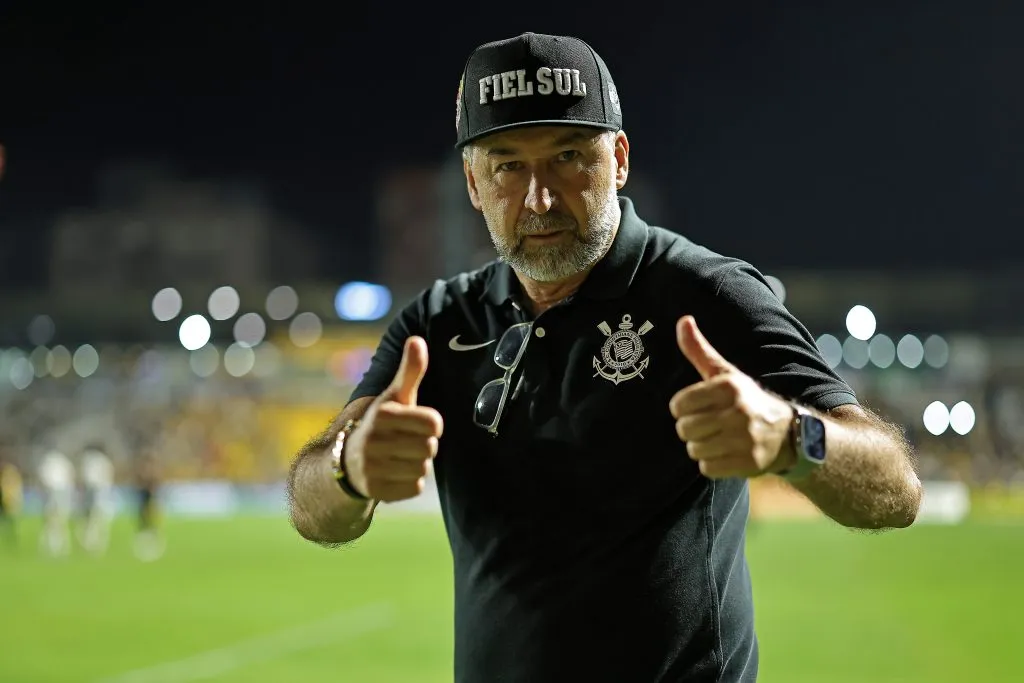 Augusto Melo, presidente do Corinthians - (Photo by Heuler Andrey/Getty Images)