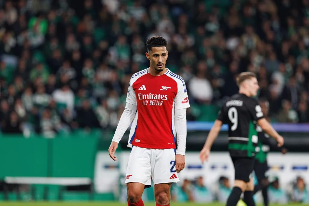Saliba ficará na Inglaterra. Foto: Imago
