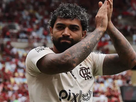 Gabigol manda indireta para Landim em entrevista pós jogo