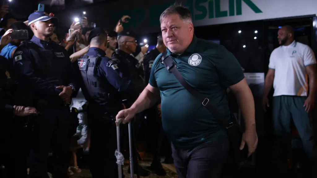 Anderson Barros diretor de futebol do Palmeiras (Foto: Ettore Chiereguini/AGIF)