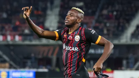 Victor Osimhen em partida pelo Galatasaray