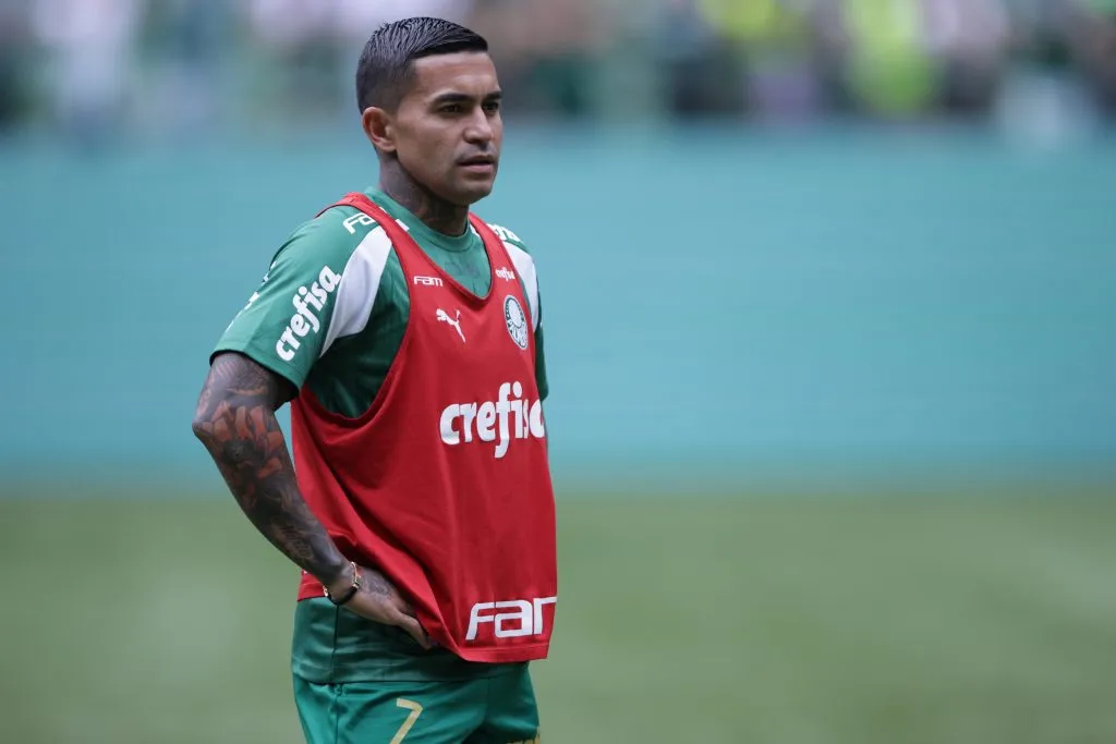 Dudu não gostou do tratamento que recebeu no Palmeiras, segundo portal. Foto: Ettore Chiereguini/AGIF