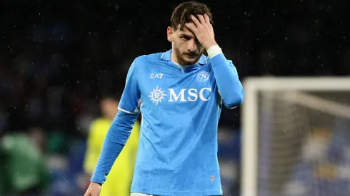 Kvaratskhelia em jogo do Napoli