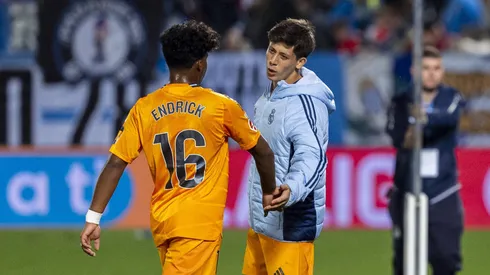 Ancelotti, do Real Madrid, faz alerta a Endrick e Arda Güler.