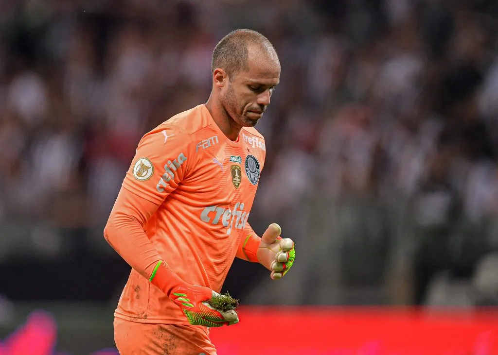 Marcelo Lomba com a camisa do Palmeiras. Foto: IMAGO / Ação Plus.