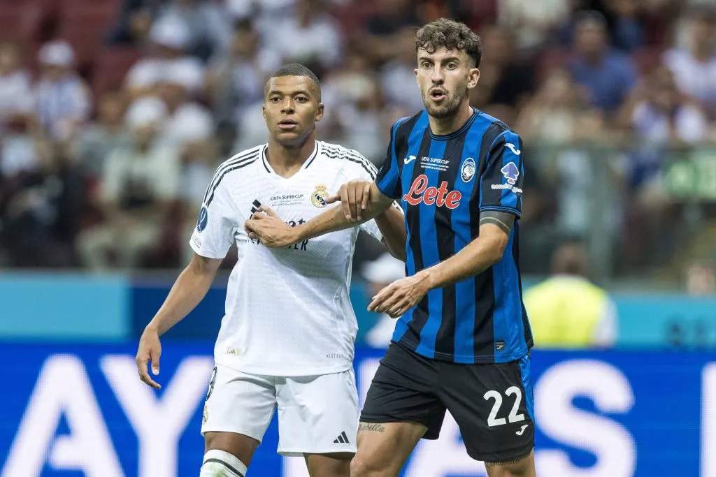 Em agosto, Real Madrid x Atalanta se enfrentaram pela Supertaça da UEFA. Foto: IMAGO/ ActionPlus