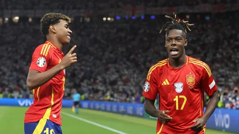 Lamine Yamal gostaria que Barcelona contratasse Nico Williams. Foto: Richard Pelham/Getty Images