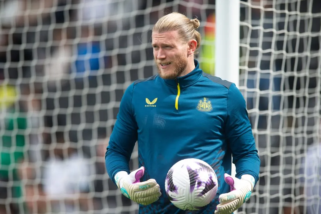 Karius com a camisa do Newcastle. Foto: IMAGO / Ação Plus.