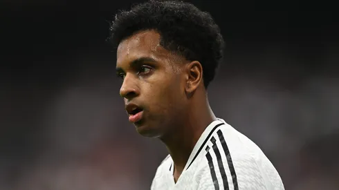 Rodrygo, do Real Madrid, dá resposta surpreendente sobre possível duelo com o Botafogo (Photo by Denis Doyle/Getty Images)
