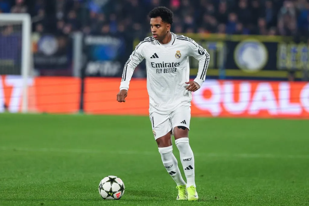 Rodrygo em Real Madrid x Atalanta. Foto: Imago