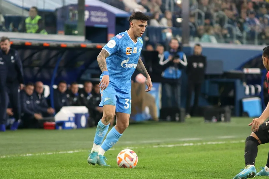 Gustavo Mantuan em ação pelo Zenit. Foto: Imago