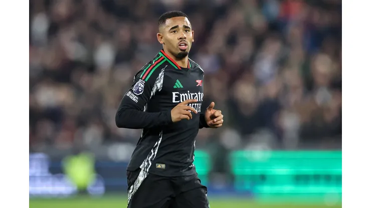 Gabriel Jesus, atacante do Arsenal em campo - Foto: Imago