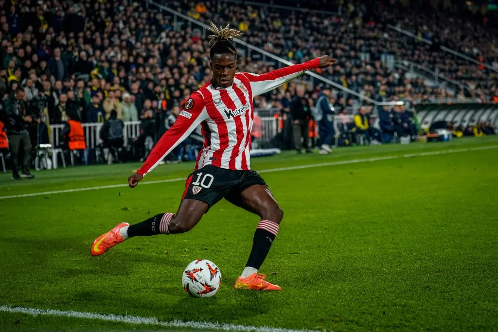 Nico Williams é alvo do Manchester City.